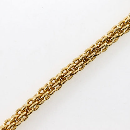 CHANEL Necklace Plated Gold gold vintage long
