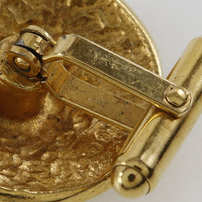 CHANEL cuffs Plated Gold gold flour logo