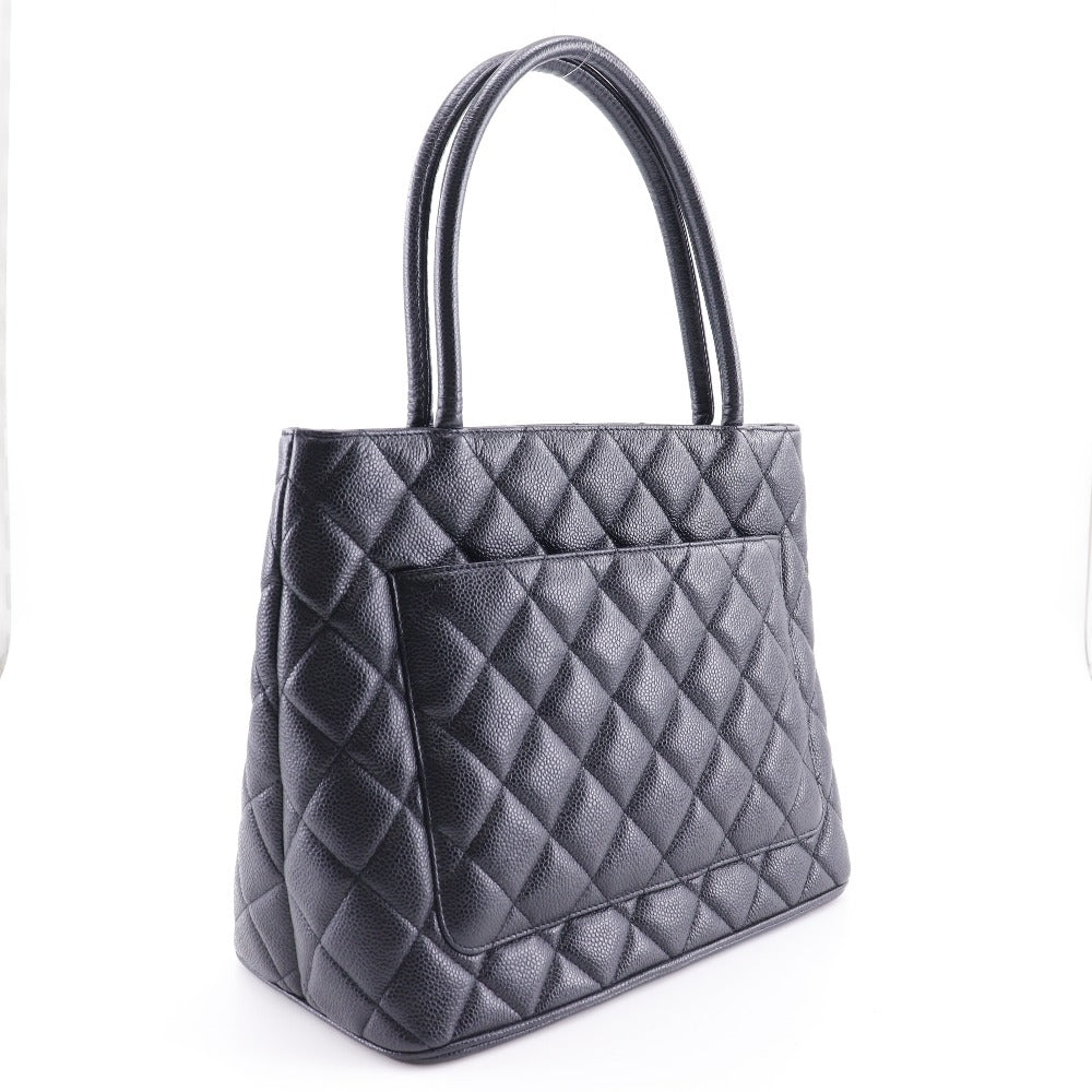 CHANEL Tote Bag Caviar skin black Replica Tote