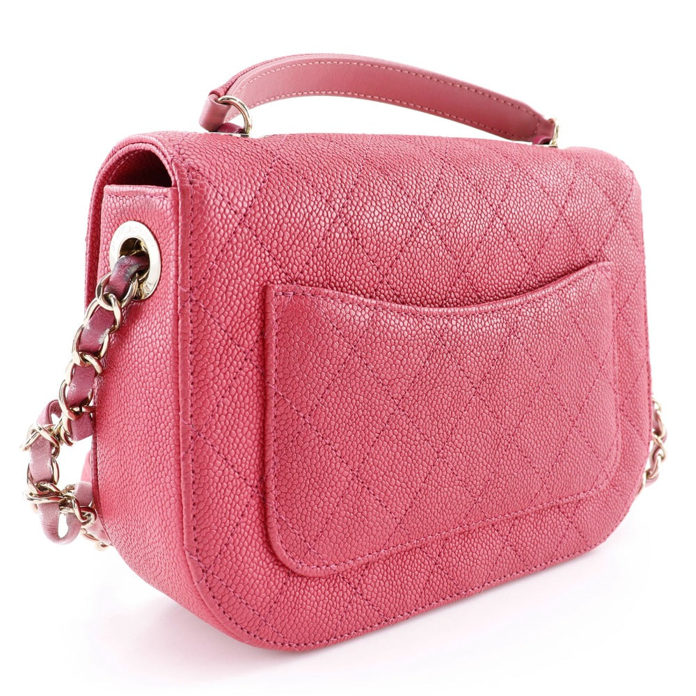 Chanel Caviar Top Handle Bag A93659