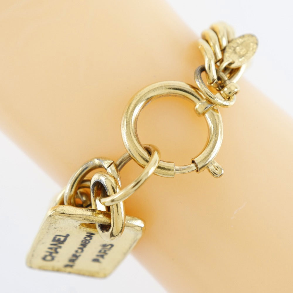 CHANEL bracelet Plated Gold gold Women Used