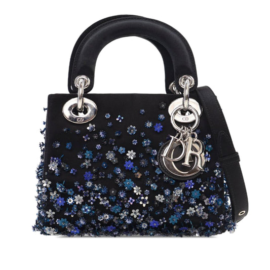 Mini Beaded Satin Lady Dior