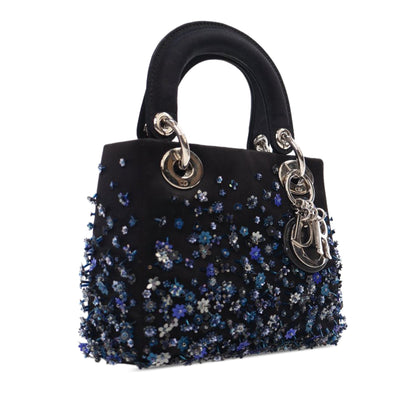Mini Beaded Satin Lady Dior
