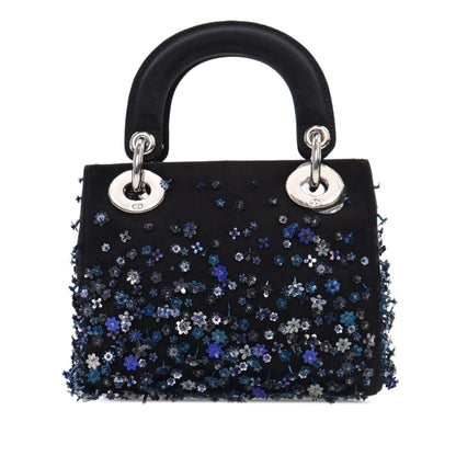 Mini Beaded Satin Lady Dior
