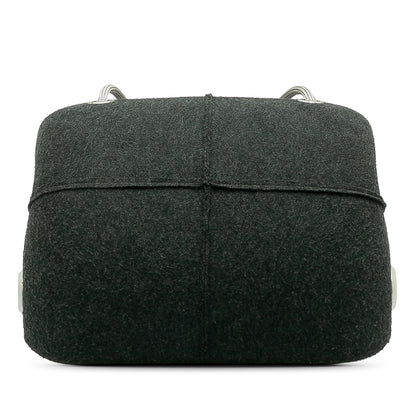 CHANEL Millennium Felt Crossbody Bag