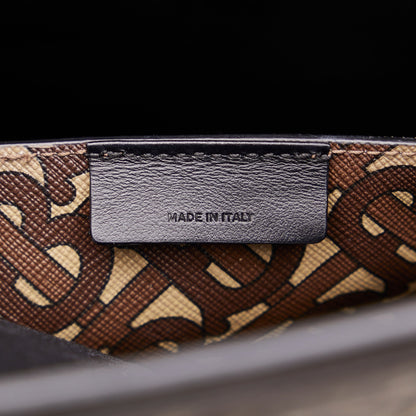 Brown Burberry Monogram Stripe E Tote Bag