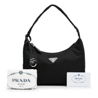 Prada Tessuto Re-Edition 2000 Black Nylon