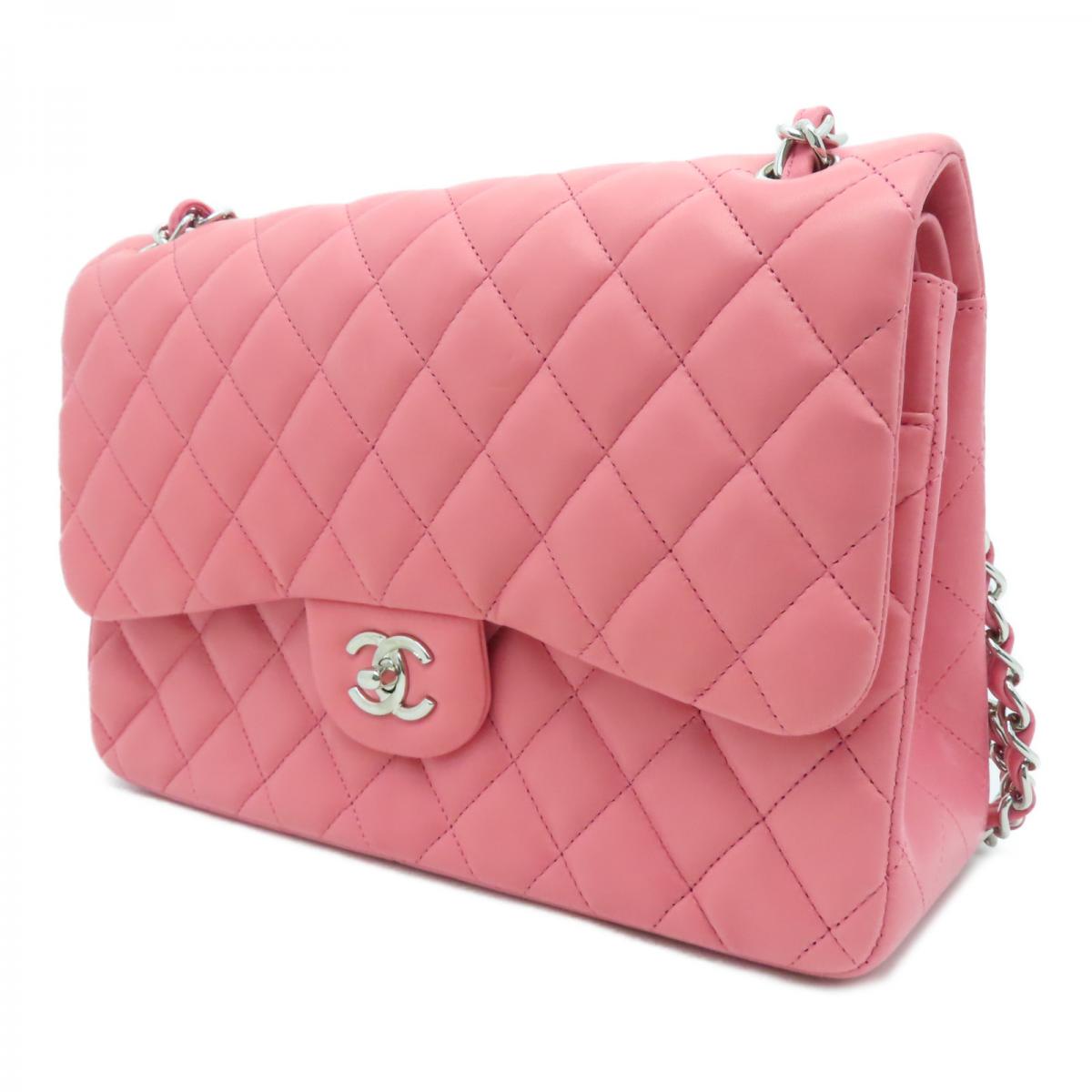 Chanel classic Large Pink bag