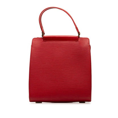 Red Louis Vuitton Epi Figari PM Handbag
