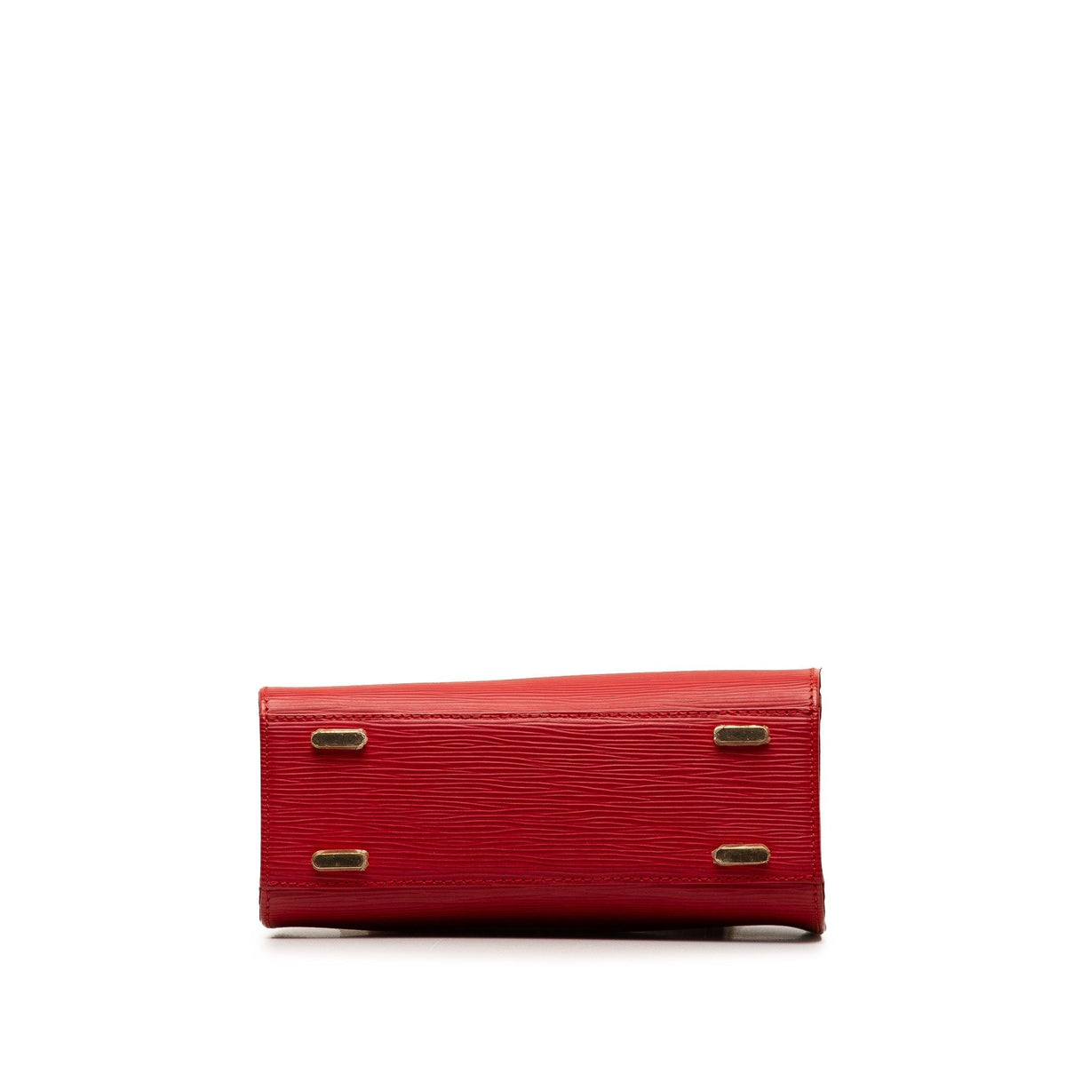 Red Louis Vuitton Epi Figari PM Handbag