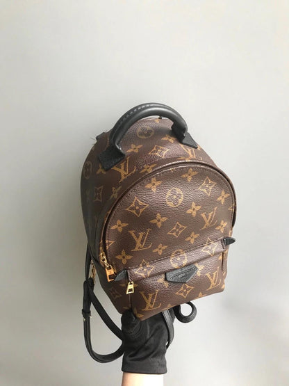 Louis-Vuitton Palm Springs Monogram Mini Canvas Backpack