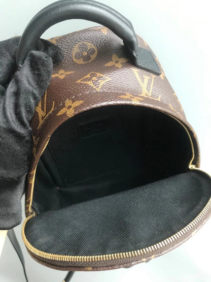 Louis-Vuitton Palm Springs Monogram Mini Canvas Backpack