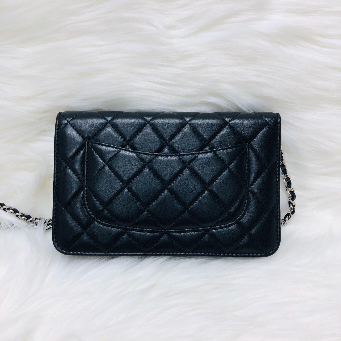 WOC Quilted Lambskin Leather with Burgundy Interior