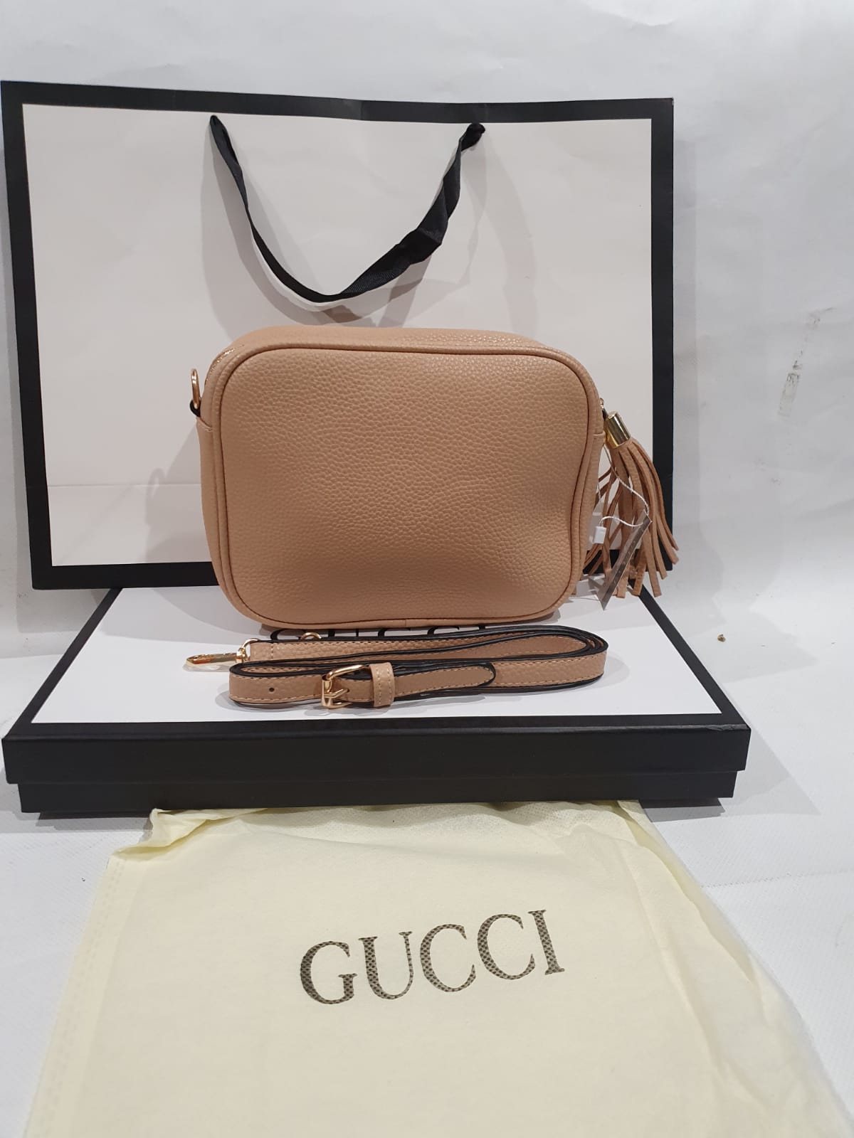 Gucci Disco Soho Handbag (Detachable Strap )