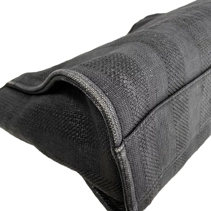 Small Deauville Canvas Black SHW