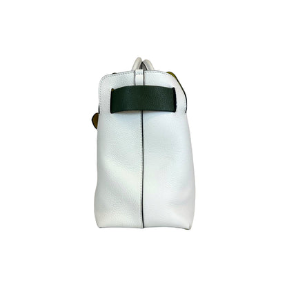 Burberry White Belt Bag Large
