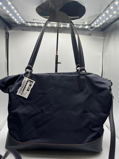 HANDBAG DESIGNER by COACH In NAVY, Size: LARGE