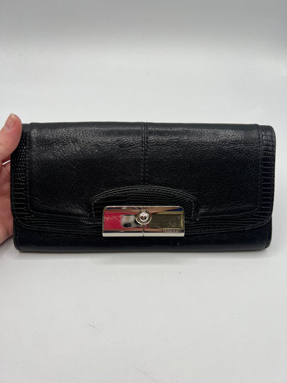 WALLET DESIGNER by COACH In BLACK, Size: LARGE