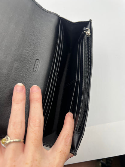 WALLET DESIGNER by COACH In BLACK, Size: LARGE