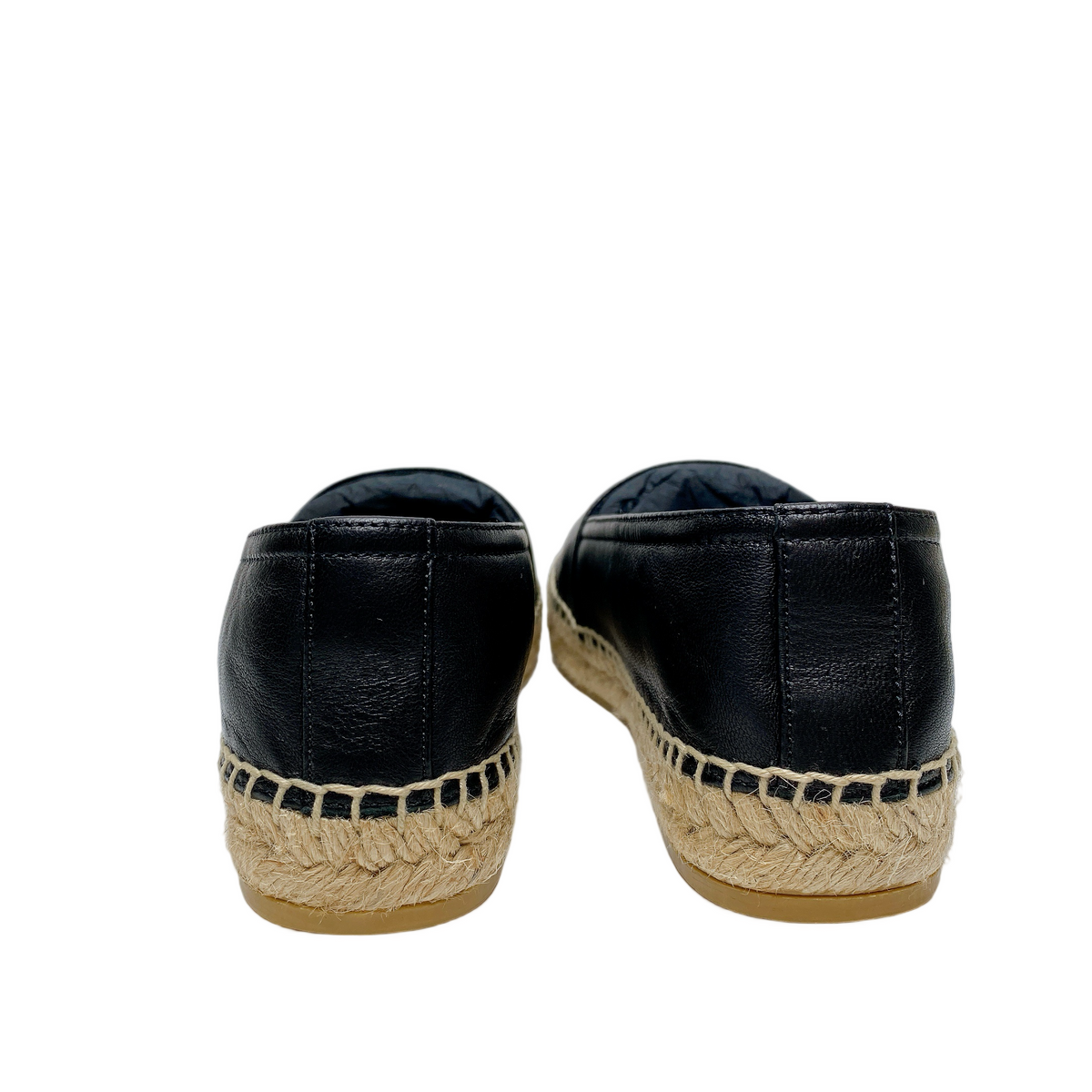 YSL CASSANDRE SLIP-ON ESPADRILLES