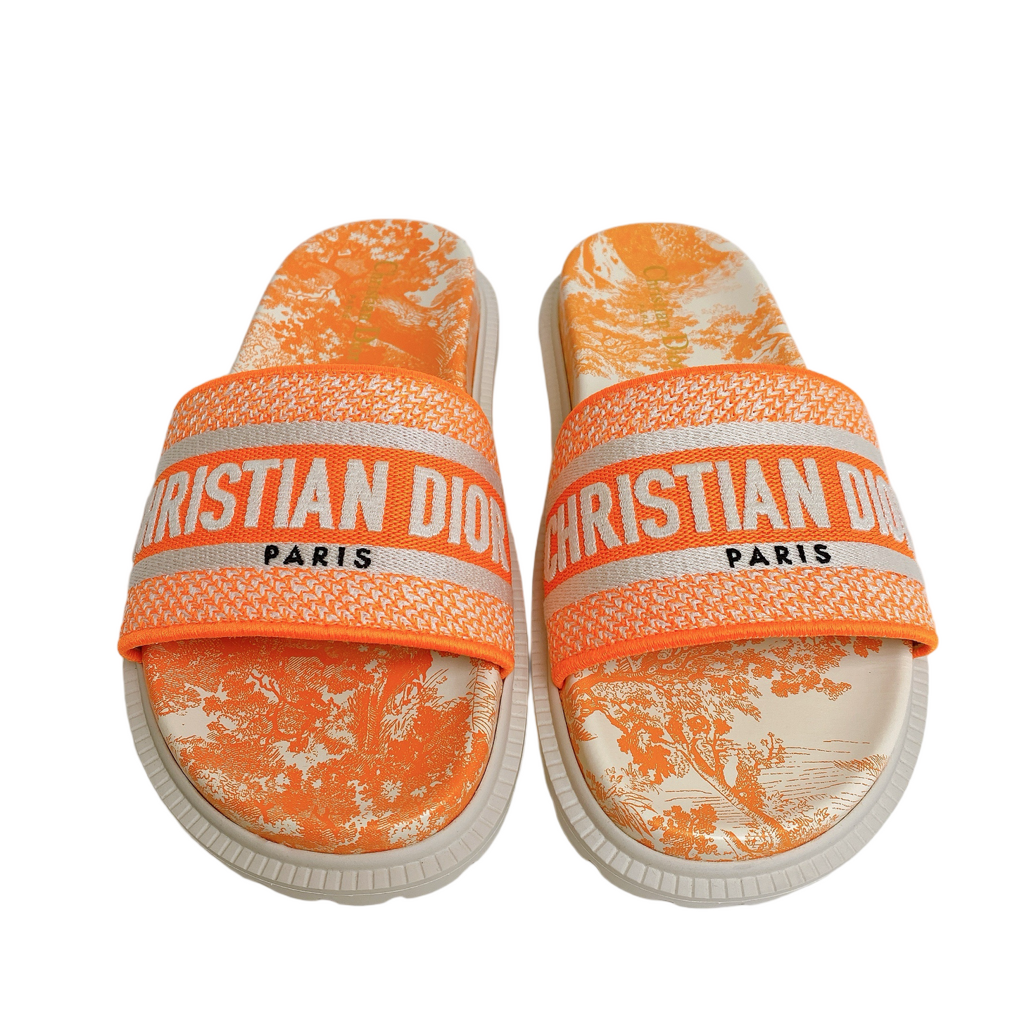 DIOR SANDAL IN ORANGE COLOR