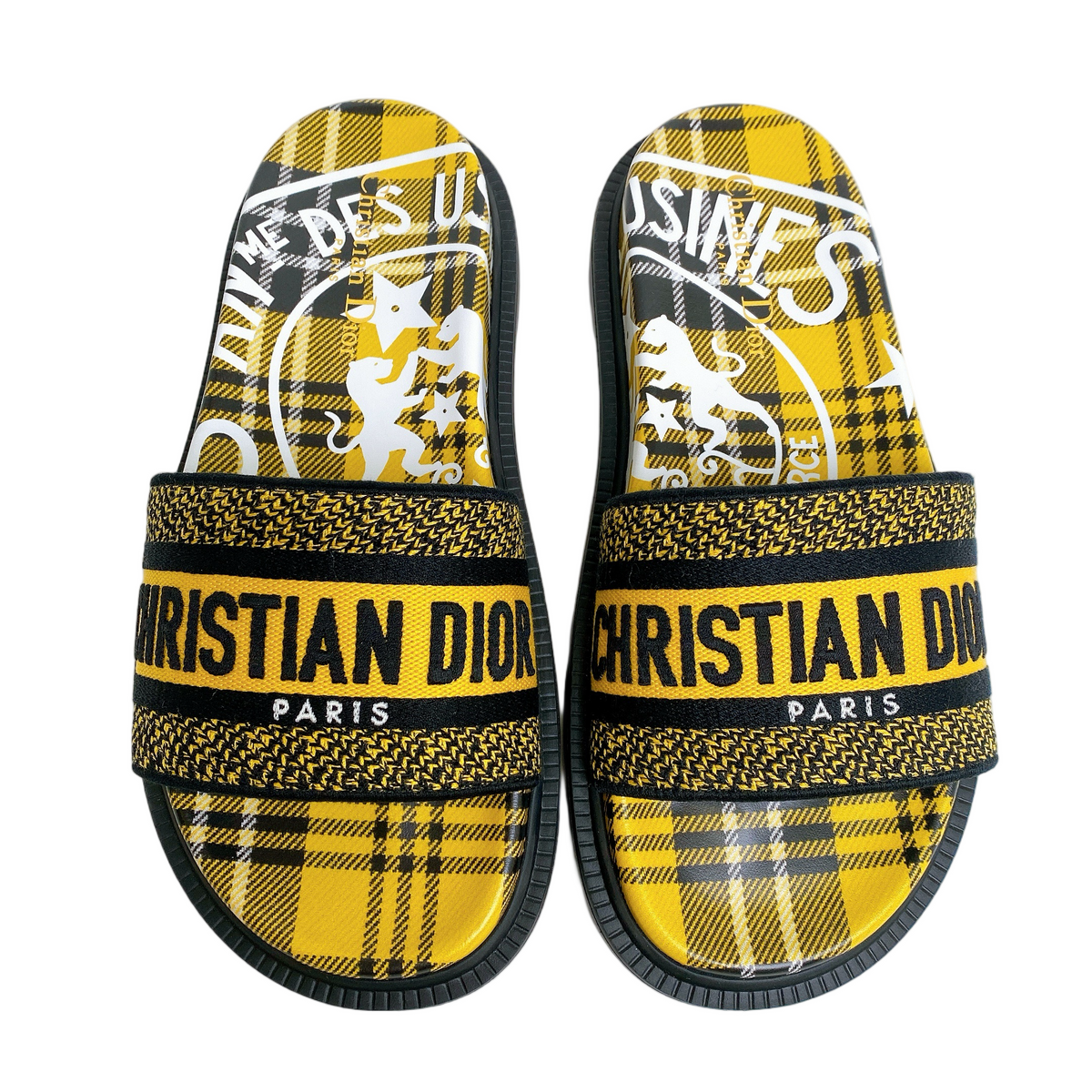 DIOR SANDAL IN YELLOW COLOR