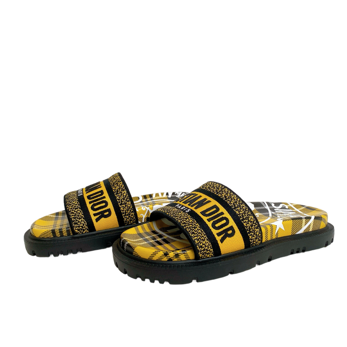 DIOR SANDAL IN YELLOW COLOR