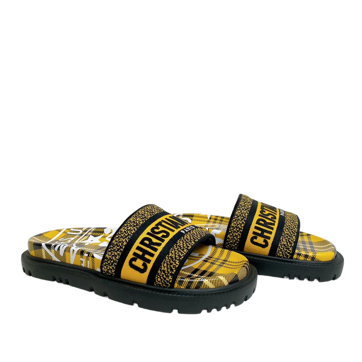 DIOR SANDAL IN YELLOW COLOR