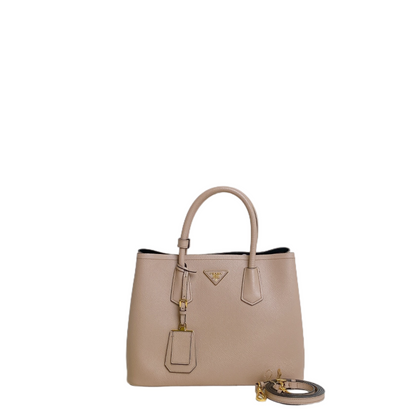 PRADA SAFFIANO CUIR IN BEIGE