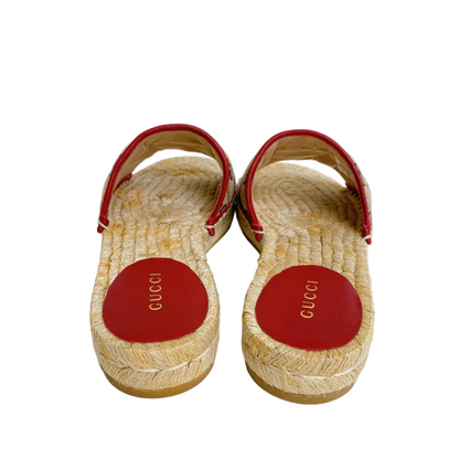 GUCCI SANDAL IN RED