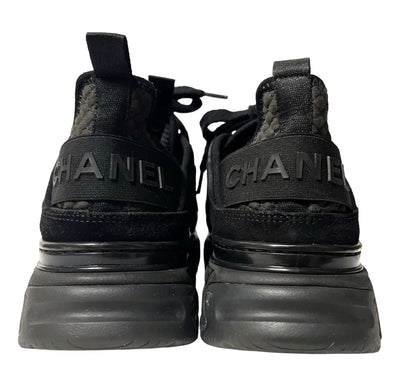 Chanel cc black Sneakers, size 37