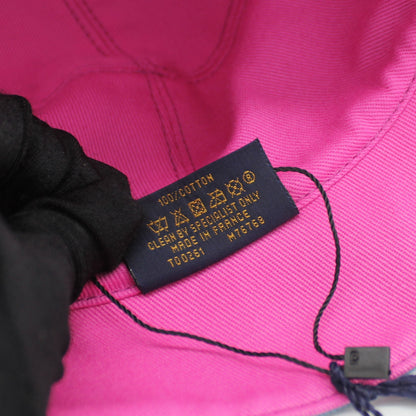 Louis-vuitton Monogram Essential Blue Bucket Hat
