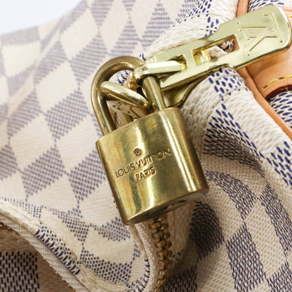Louis-Vuitton Damier Azur Canvas Keepall Bandoulière 45