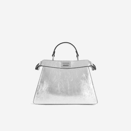 Fendi - Peekaboo ISeeU - Metallic Silver SHW -