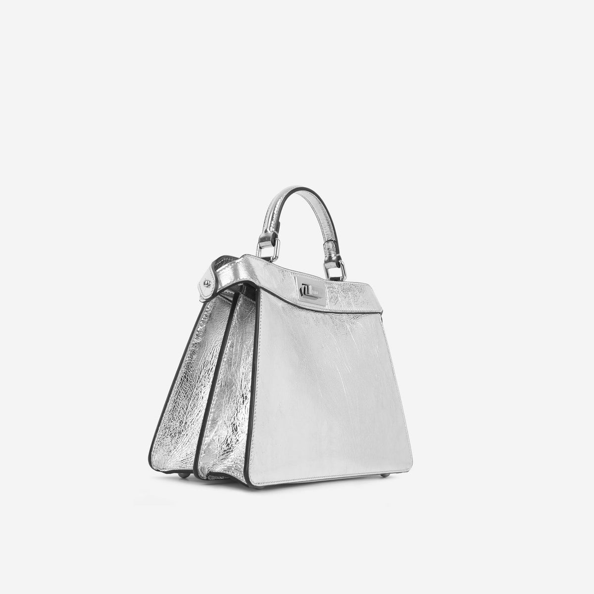 Fendi - Peekaboo ISeeU - Metallic Silver SHW -