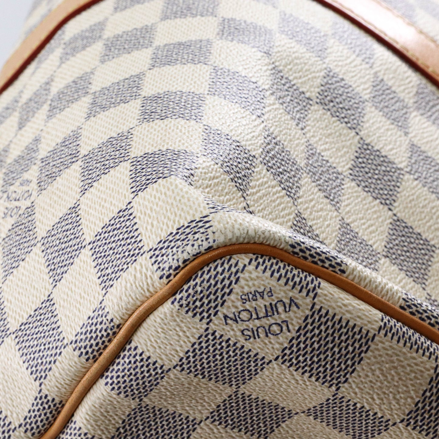 Louis-Vuitton Damier Azur Canvas Keepall Bandoulière 45