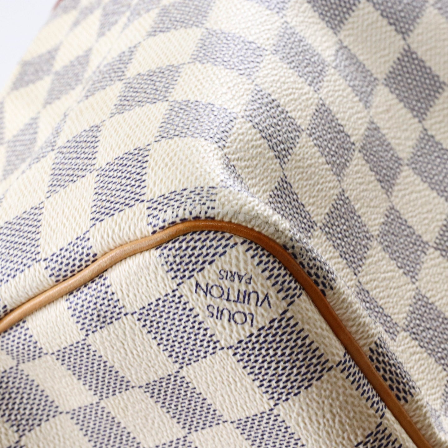 Louis-Vuitton Damier Azur Canvas Keepall Bandoulière 45