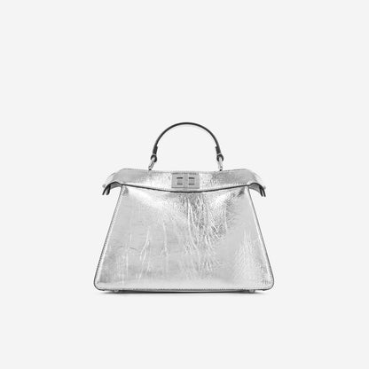 Fendi - Peekaboo ISeeU - Metallic Silver SHW -