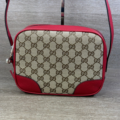 Gucci Bree Crossbody GG Red Leather