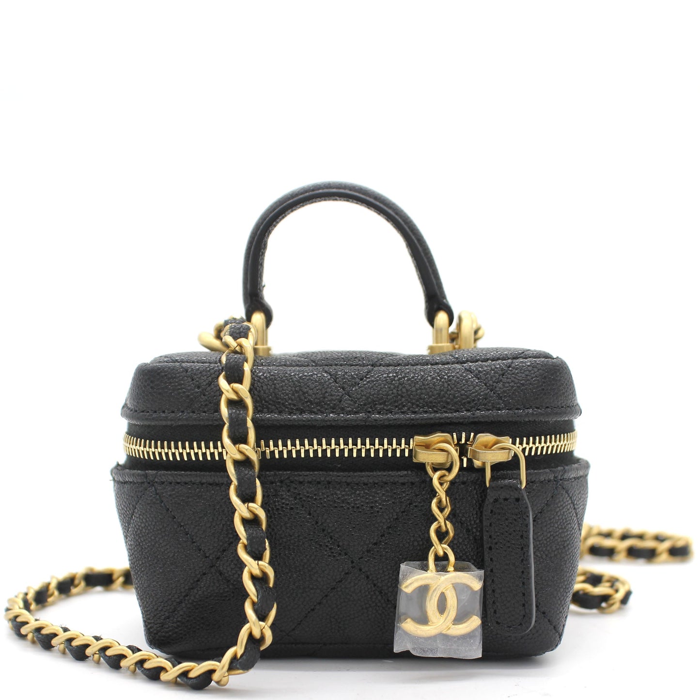 Mini Caviar Vanity Case