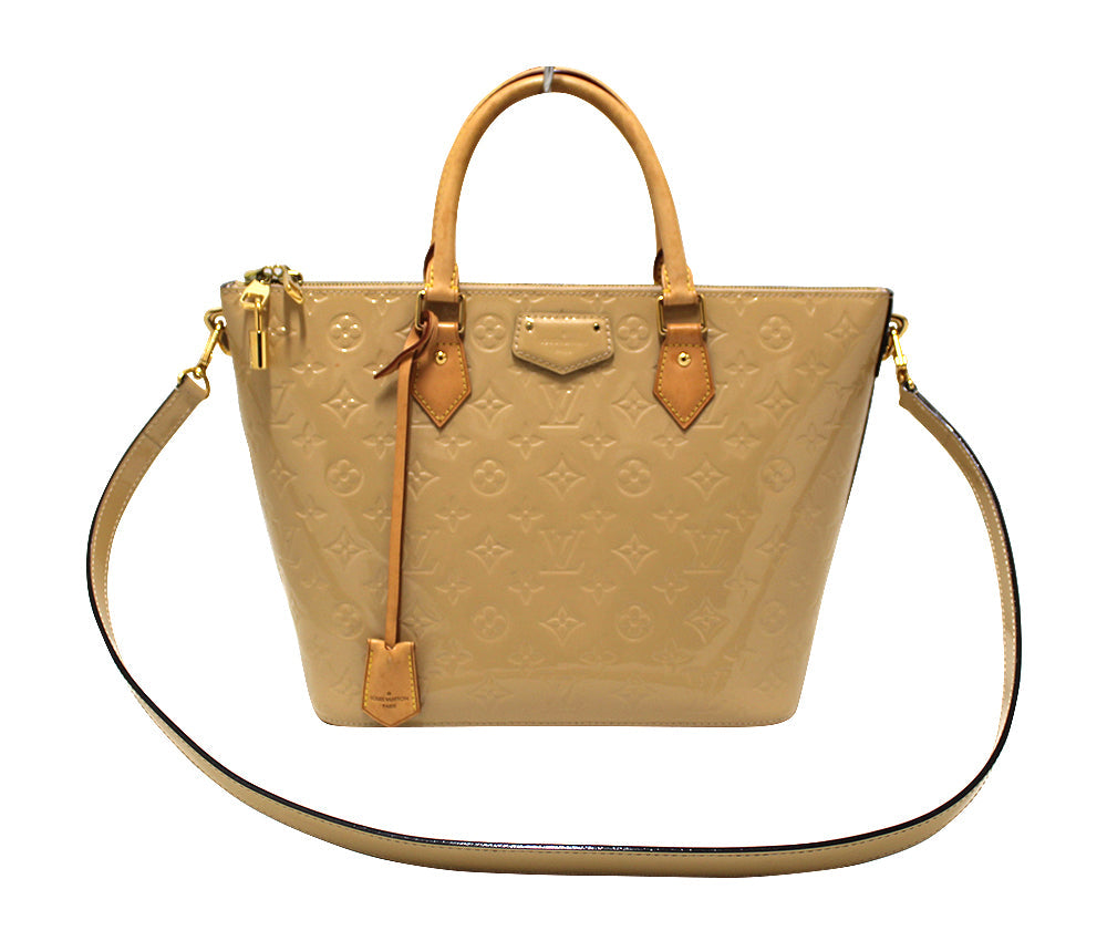 Louis Vuitton Beige Monogram Vernis Leather Montebello M | Italystation.com - Shop Now at italystation.com