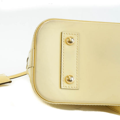 Louis-Vuitton Alma BB in Jaune Pale
