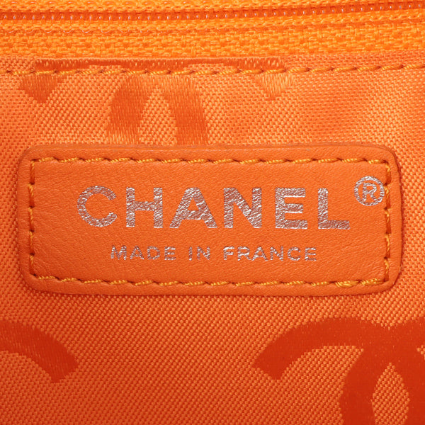 Chanel Around 2007 Made Cambon Boston Bag Dark Brown
