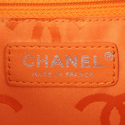 Chanel Around 2007 Made Cambon Boston Bag Dark Brown