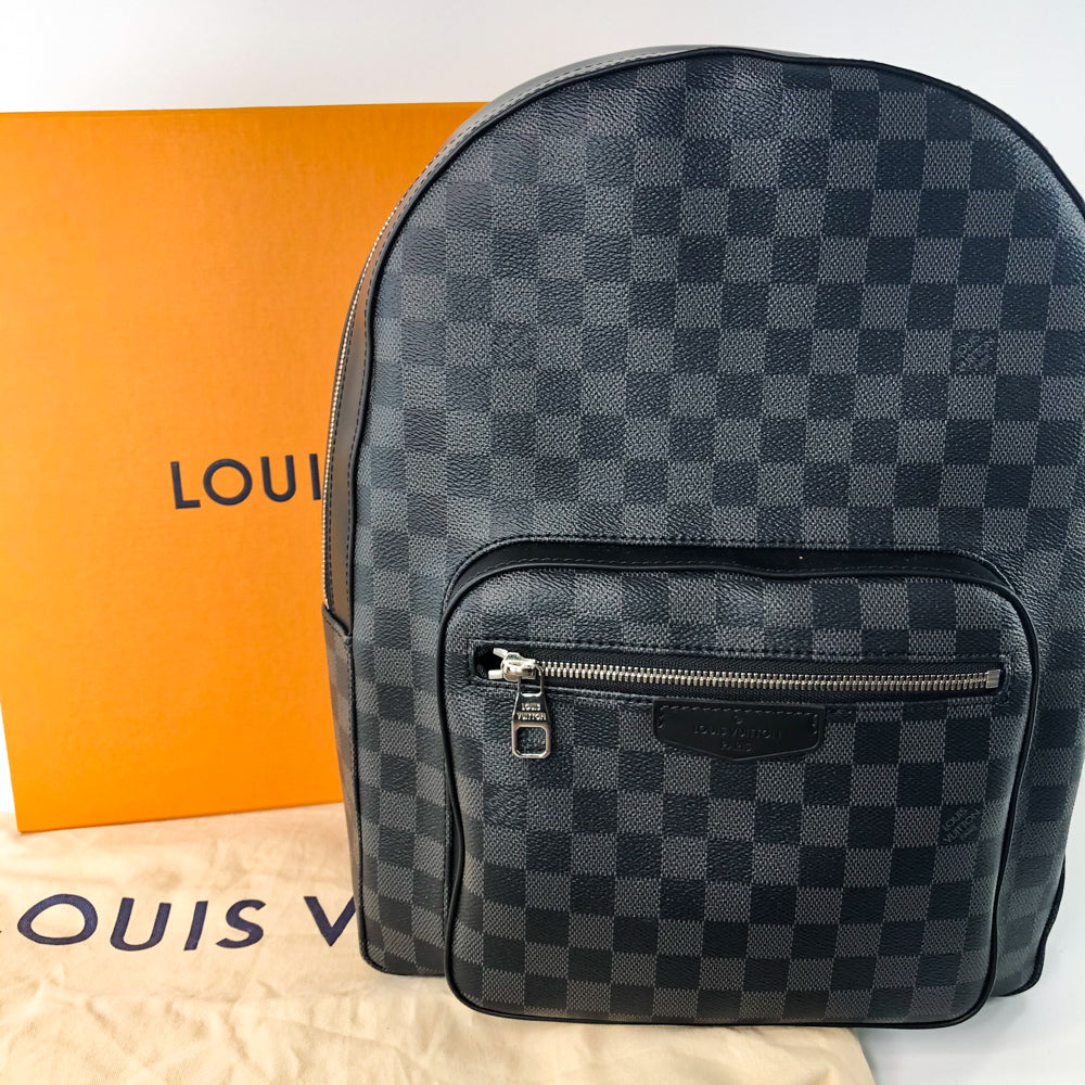 Louis-Vuitton Josh Damier Graphite Backpack