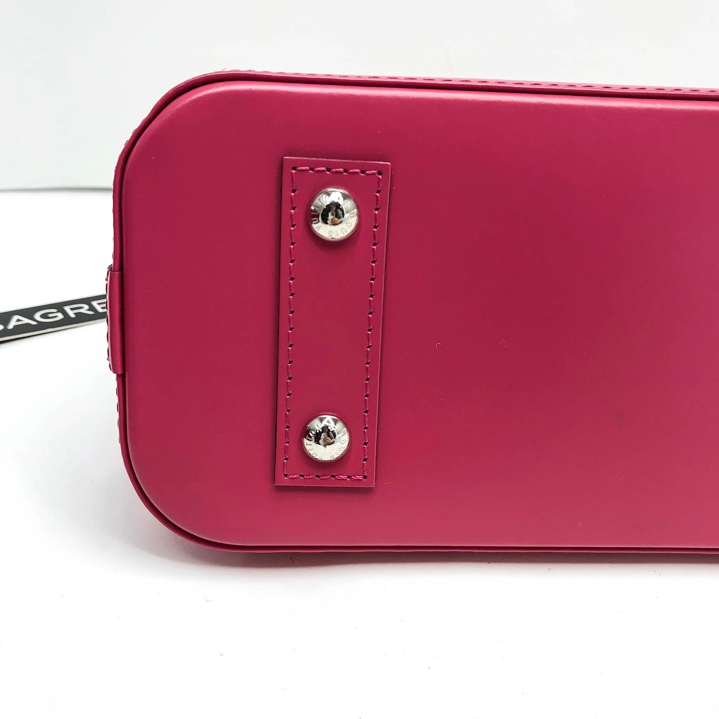 Louis-Vuitton Alma BB Epi Leather Deep Pink