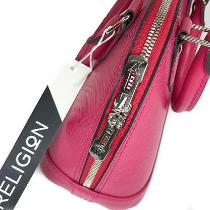 Louis-Vuitton Alma BB Epi Leather Deep Pink