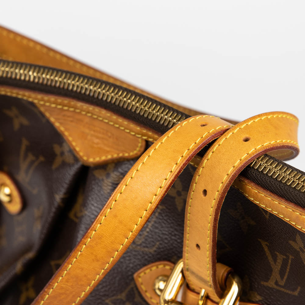 Louis-Vuitton Palermo GM Monogram Coated Canvas Bag