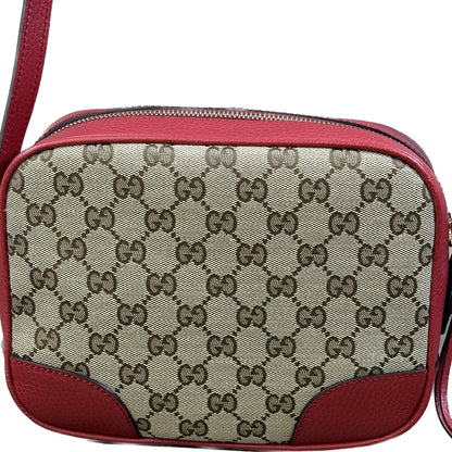 Gucci Bree Crossbody GG Red Leather
