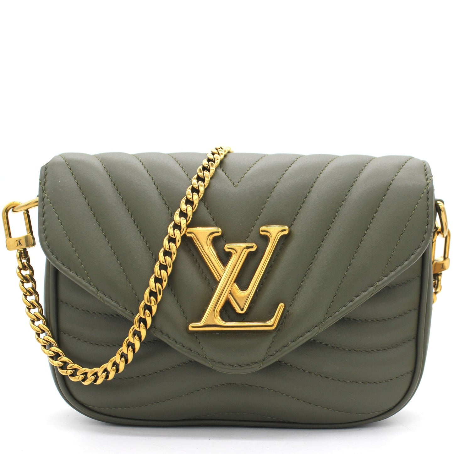 Louis-vuitton New Wave Multi Pochette Khaki